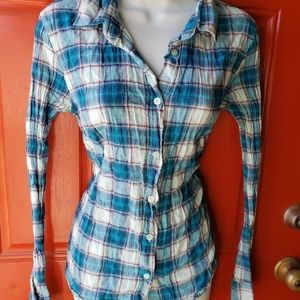 Plaid button up